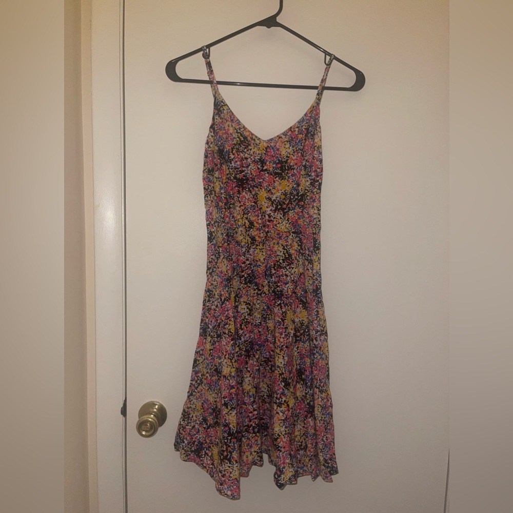 multicolor gap dress